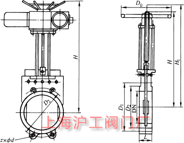 Z73XZ373X  PN2.5~PN16 TFAʽ{ҺyҪμY(ji)(gu)ߴʾD