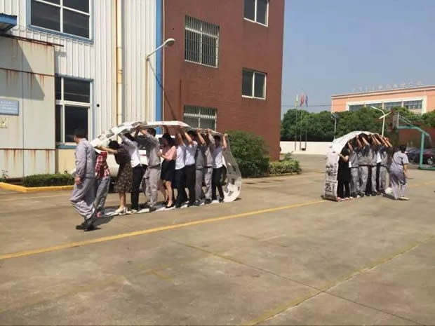 上海滬工閥門廠凝心聚力激揚青春素質(zhì)拓展活動(圖12)