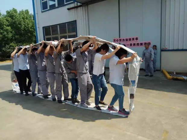 上海滬工閥門廠凝心聚力激揚青春素質(zhì)拓展活動(圖13)